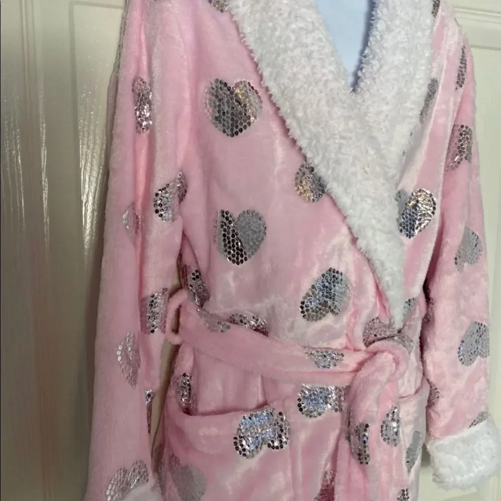 JELLIFISH Girls Fleece BED ROBE MEDIUM